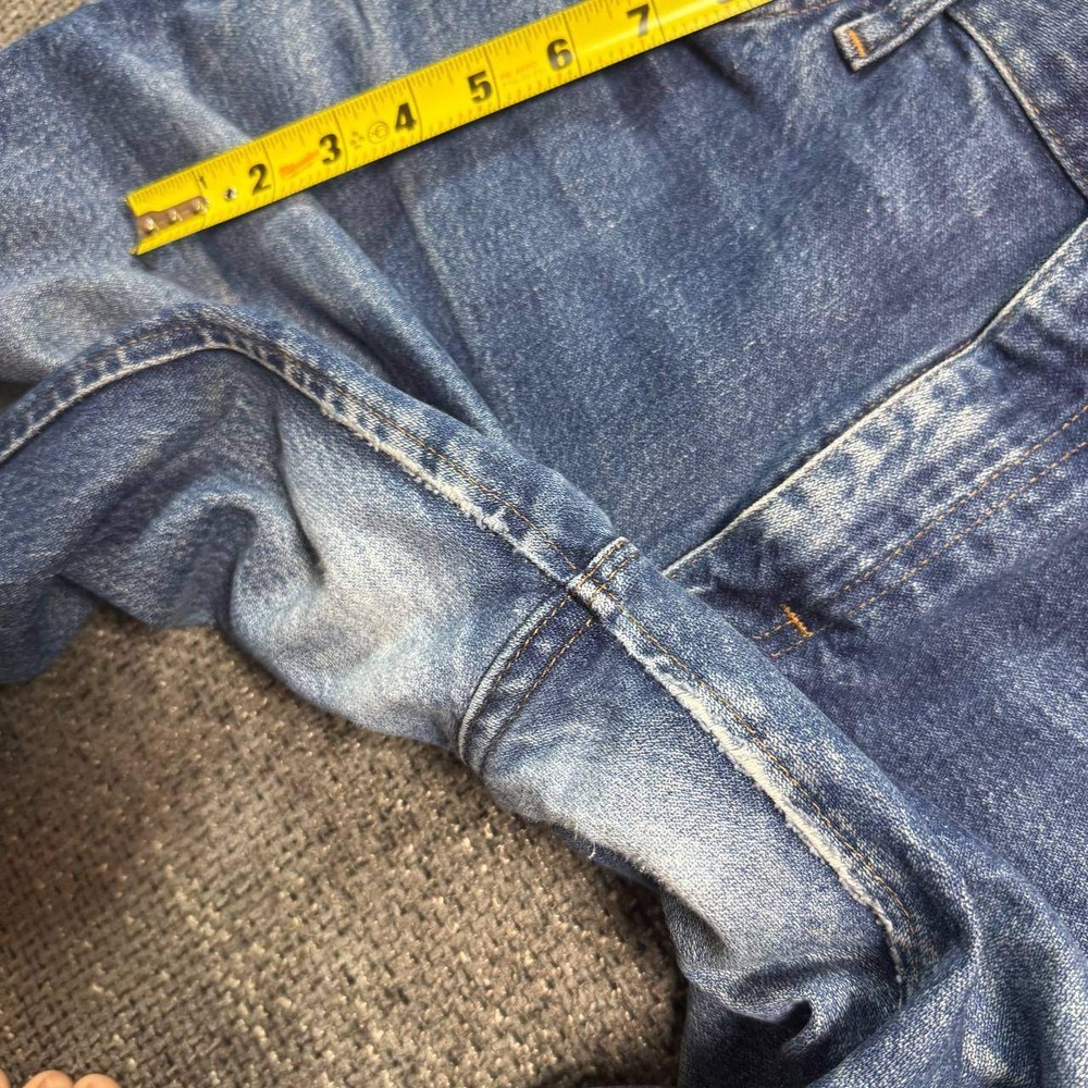 Wrangler Cowboy Cut Jeans Mens 33x30 Blue Medium Wash Straight Leg Vintage 90s - Picture 15 of 16